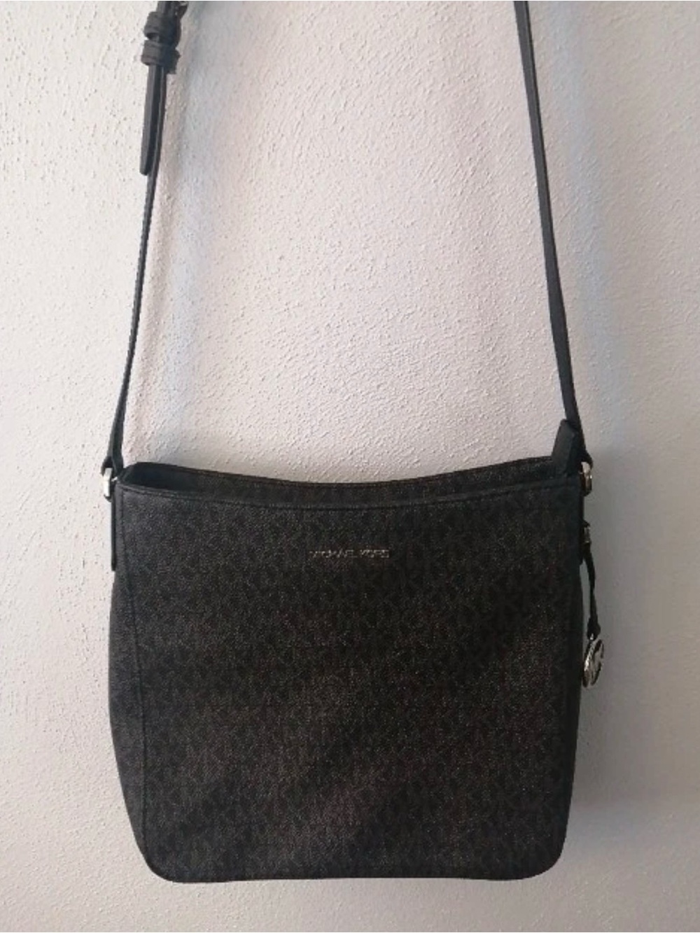 Michael Kors Black Signature Crossbody Shoulder Bag
